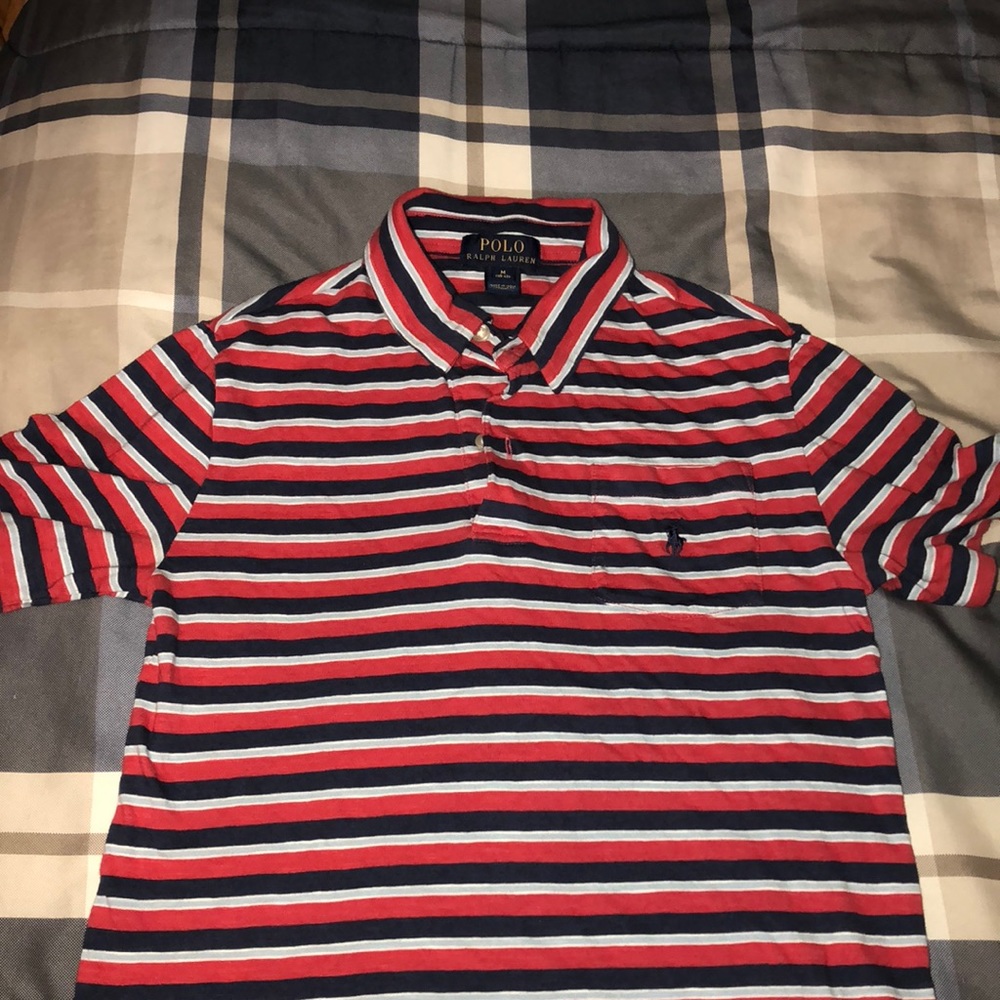 Stripped Polo Shirt